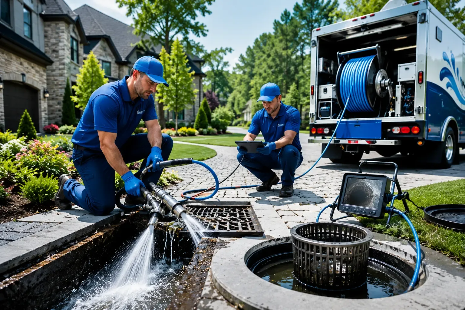 Local outdoor drain cleaning professionals in Perry, IL
